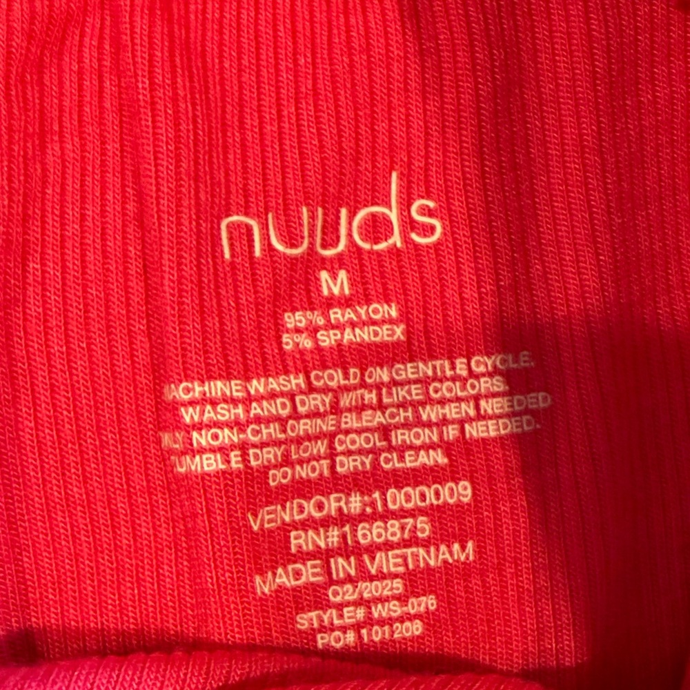 NUUDS ribbed Pajama Short set - Picture 3 of 3